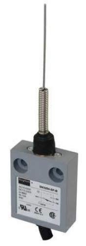 Dayton Limit Switch, Cat Whisker Wobble Stick, SPDT, Top Actuator, 10A @ 300V DC