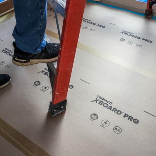 Trimaco 12380 FloorShell Heavy Duty Surface Protector, 38" x 100' (6 Rolls)
