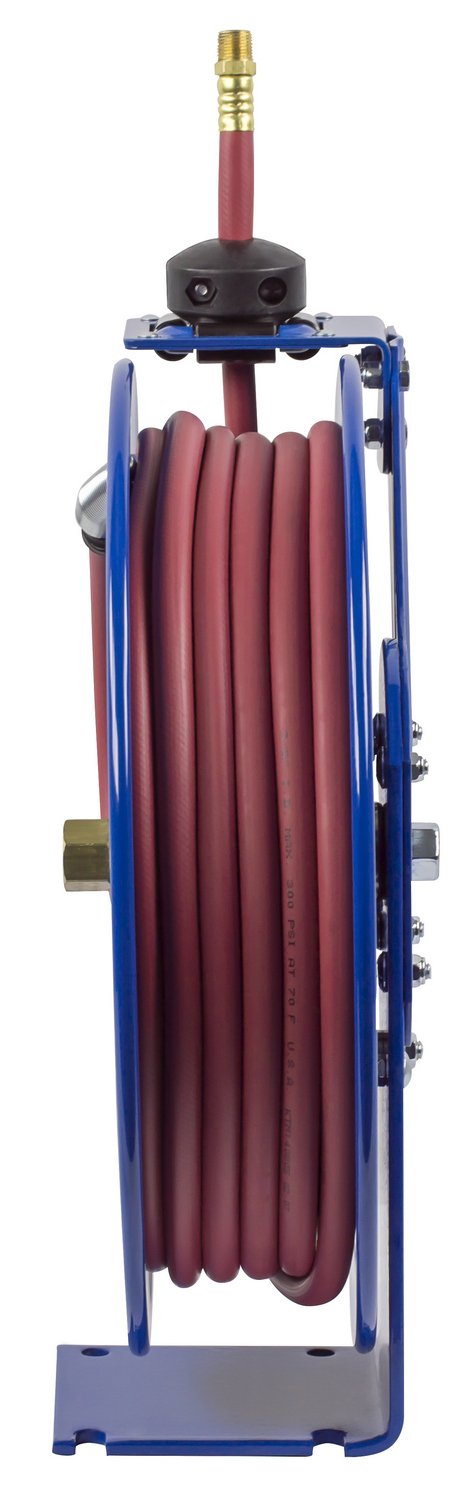 EZ-Coil Performance Safety Hose Reel, 300 psi, Hose Included, 1/4" Hose ID, 25' Length