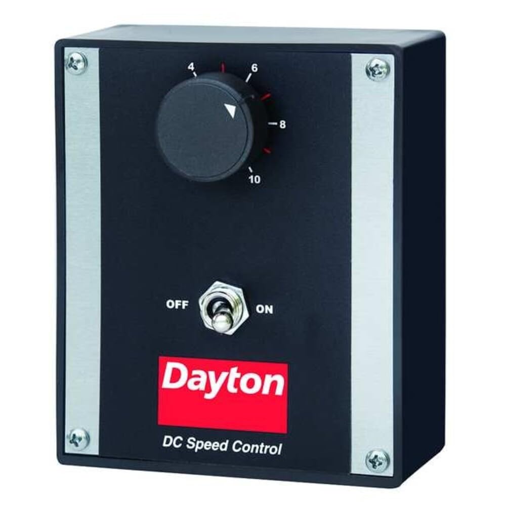 Dayton 4Z527 DC Speed Control, SCR, NEMA 1, 2A, 0-90/180V DC