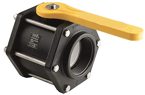 Banjo V300FP 3" Poly Full Port Ball Valve, 6 Bolt, USA Made