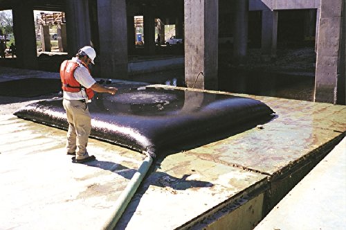 UltraTech 9727-OS Oil and Sediment Dewatering Bag, 225 Cubic Feet Capacity, 15' Length x 15' Width