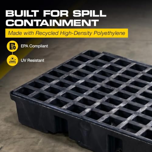 Eagle Modular Spill Containment Platform with Forklift Pockets, Secondary Containment, Made in USA