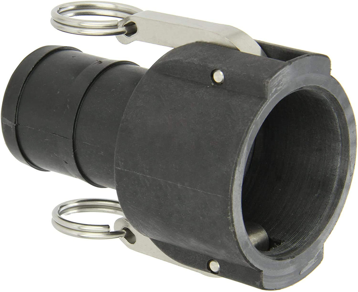 Banjo Corp 200C Polypropylene Cam & Groove Fitting, 2 inches Female Coupler x Hose Shank (Single pack)