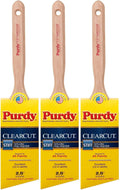 Purdy 144152125 Clearcut Series Glide Angular Trim Paint Brush, 2-1/2 inch - 3 Pack