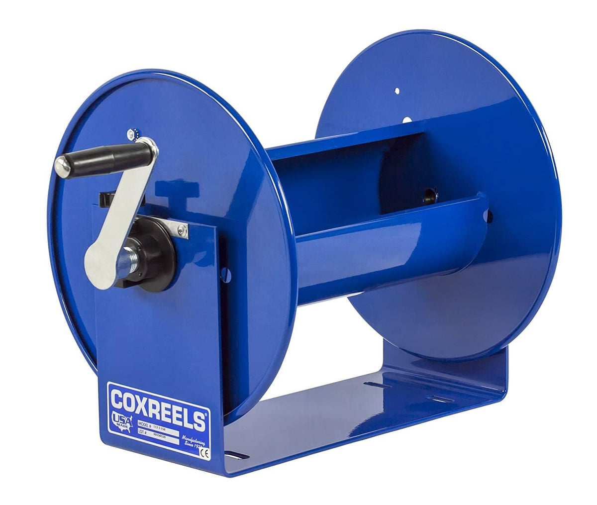 Coxreels 112-3-50 Compact Hand Crank Hose Reel, 300 PSI, Reel Only