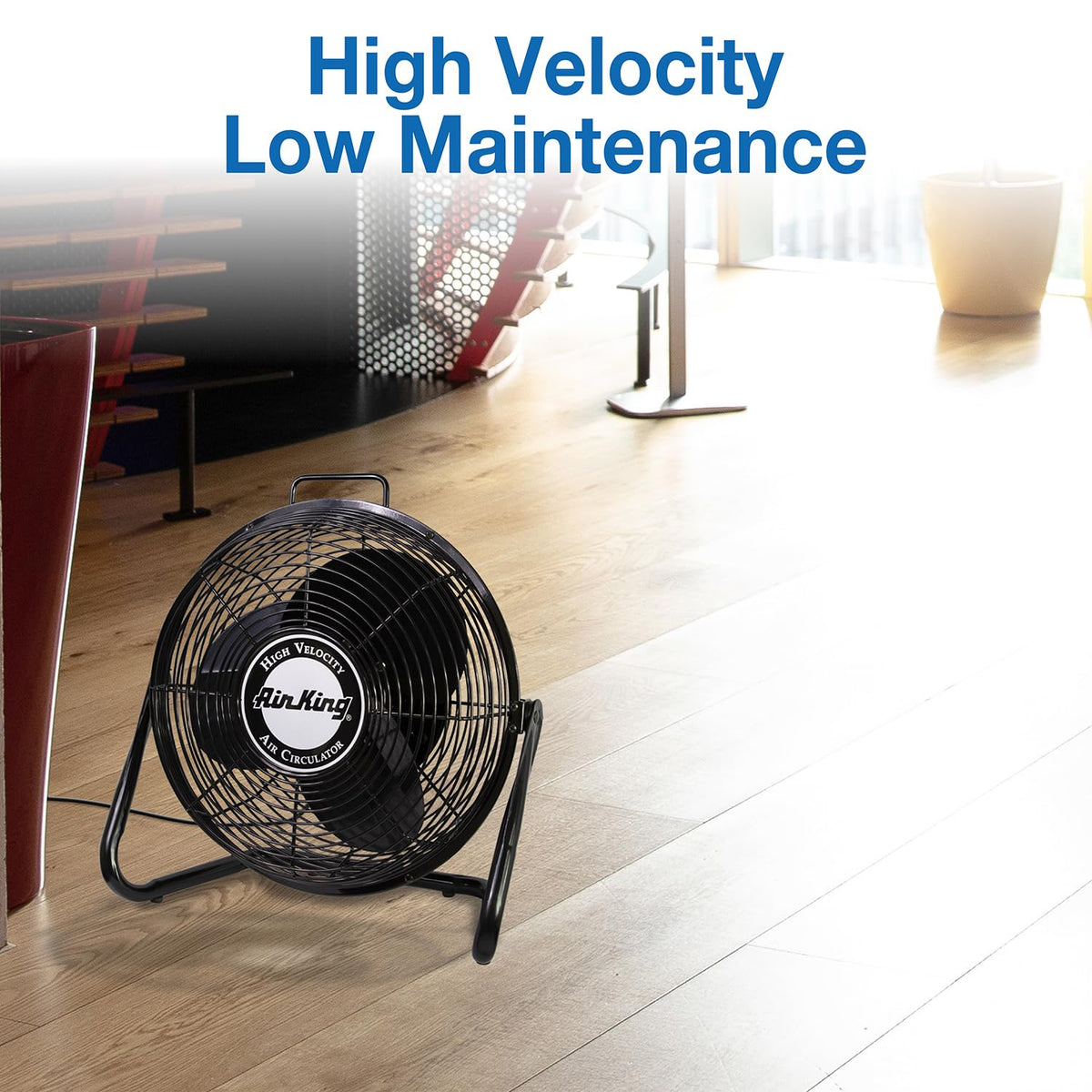 Air King Industrial Grade High Velocity Pivoting Floor Fan
