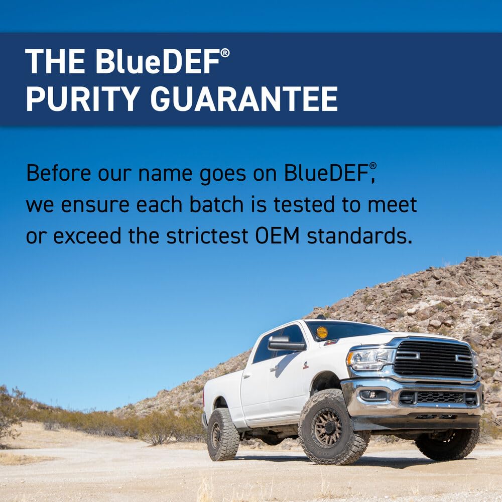BlueDEF DEF002 Diesel Exhaust Fluid - 2.5 Gallon Jug (10)