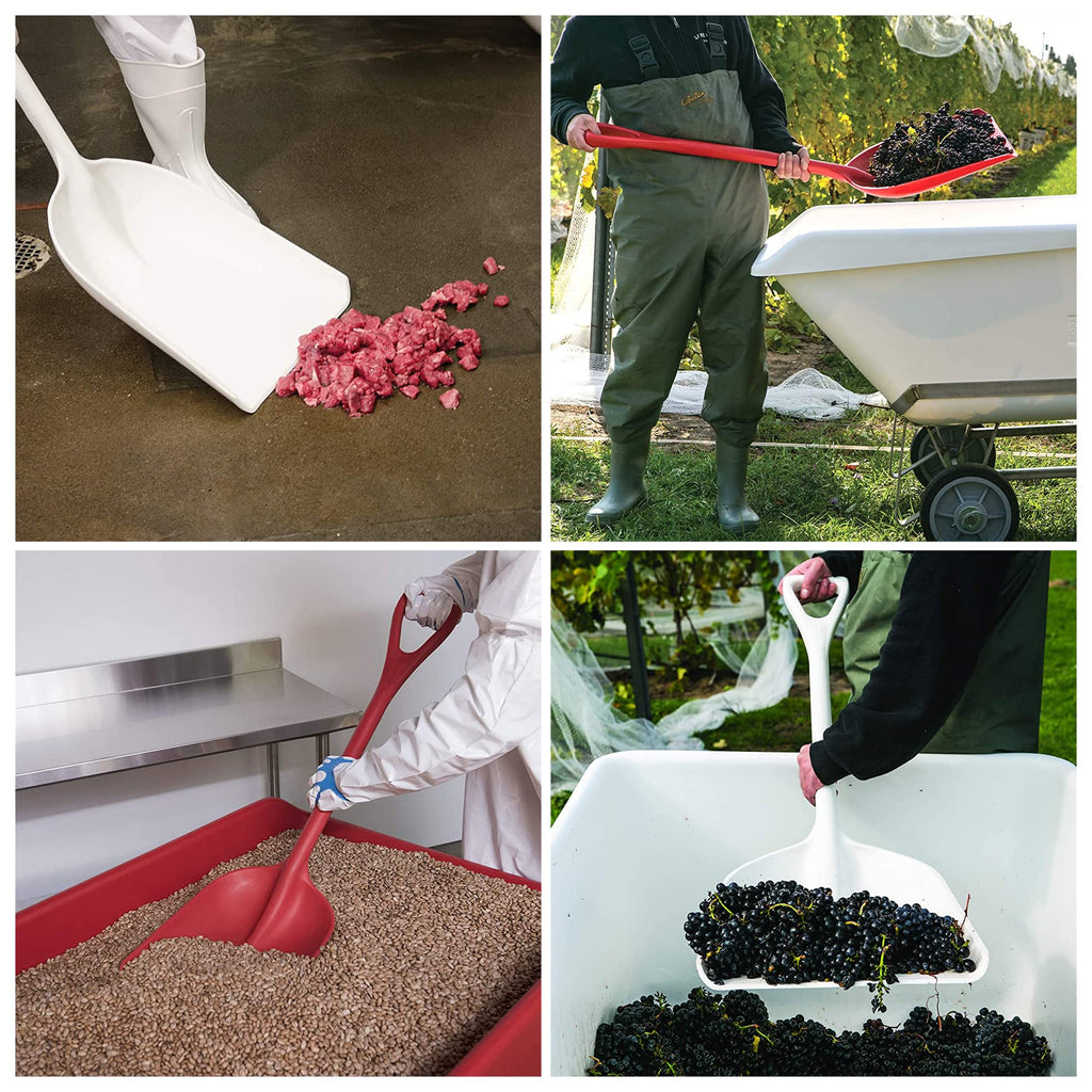 Remco Seamless Hygienic Shovel - BPA-Free, Food-Safe, Commercial Grade Kitchen and Gardening Accessories