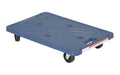 Vestil POS-1624 Polyethylene Dolly 24 In. x 16 In. x 4-7/16 In. 220 Lb. Capacity Blue