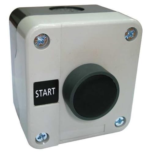 Dayton 32W265 Push Button Control Station, 1NO, Start, 22mm