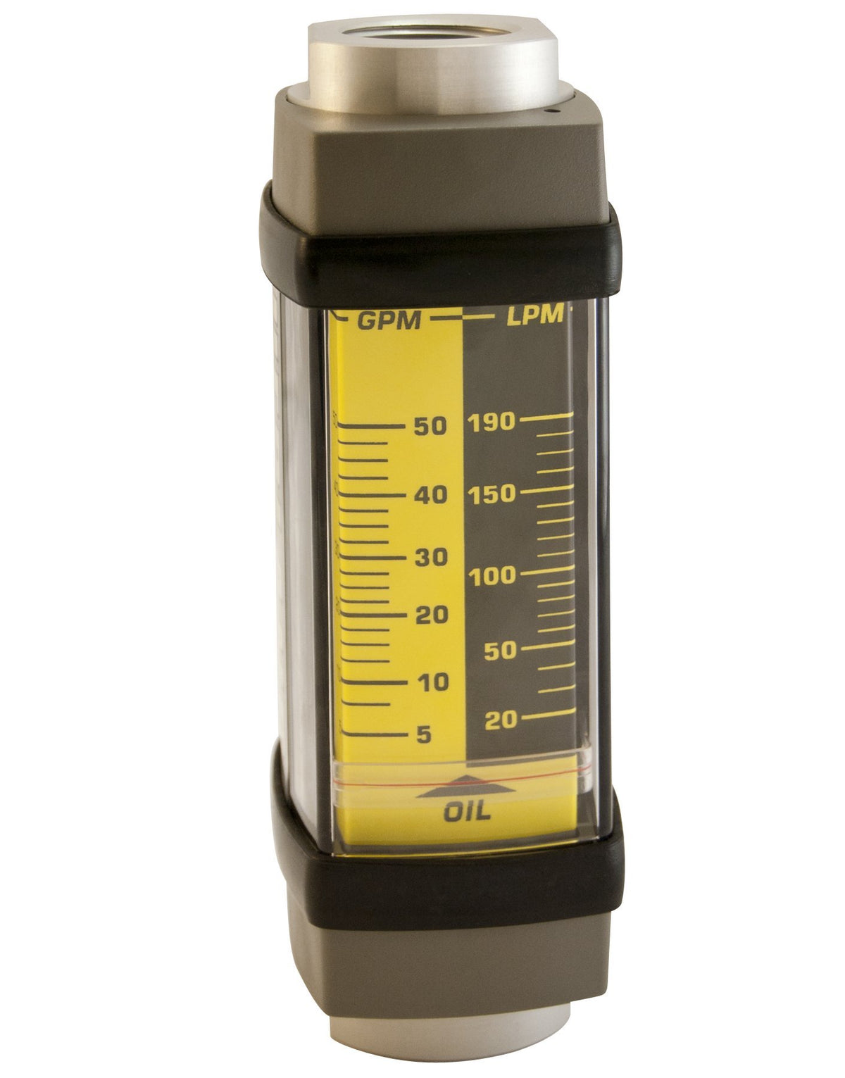 Hedland Flowmeter, Aluminum, For Use With Oil and Petroleum Fluids, NPT Female