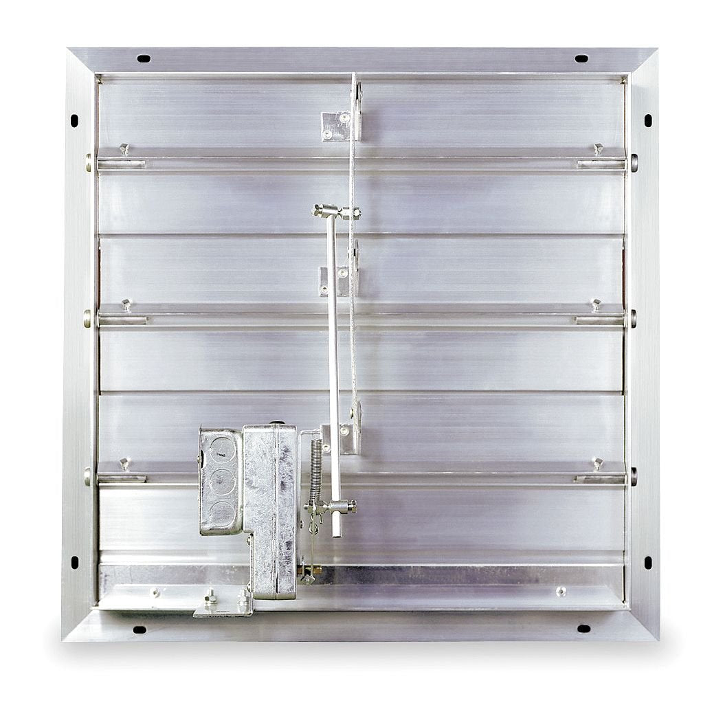 Dayton 4C560 Motorized Damper for 16" Fan, 100-240V