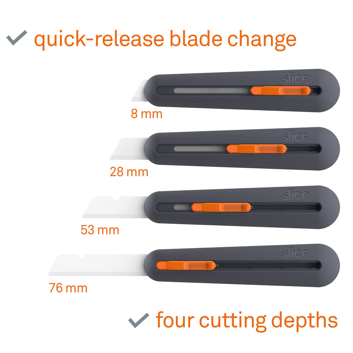 Slice 10560-CS 3" Extra Long Insulation Foam Tool, Designed for Foam Cutting, Finger Friendly