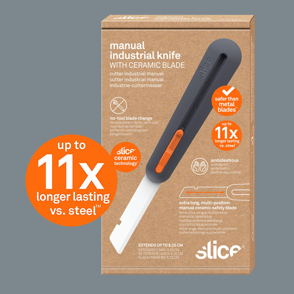 Slice 10560-CS 3" Extra Long Insulation Foam Tool, Designed for Foam Cutting, Finger Friendly