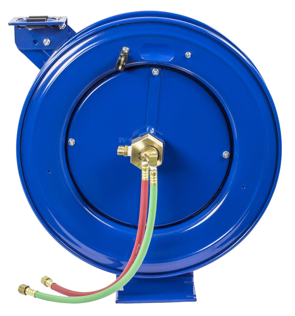 Coxreels Spring-Driven Welding Hose Reel with Hose