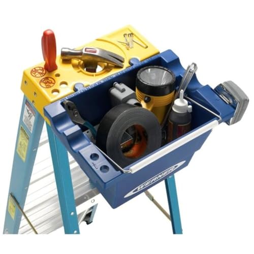 Werner 250-Pound Duty Rating Type I Fiberglass Stepladder