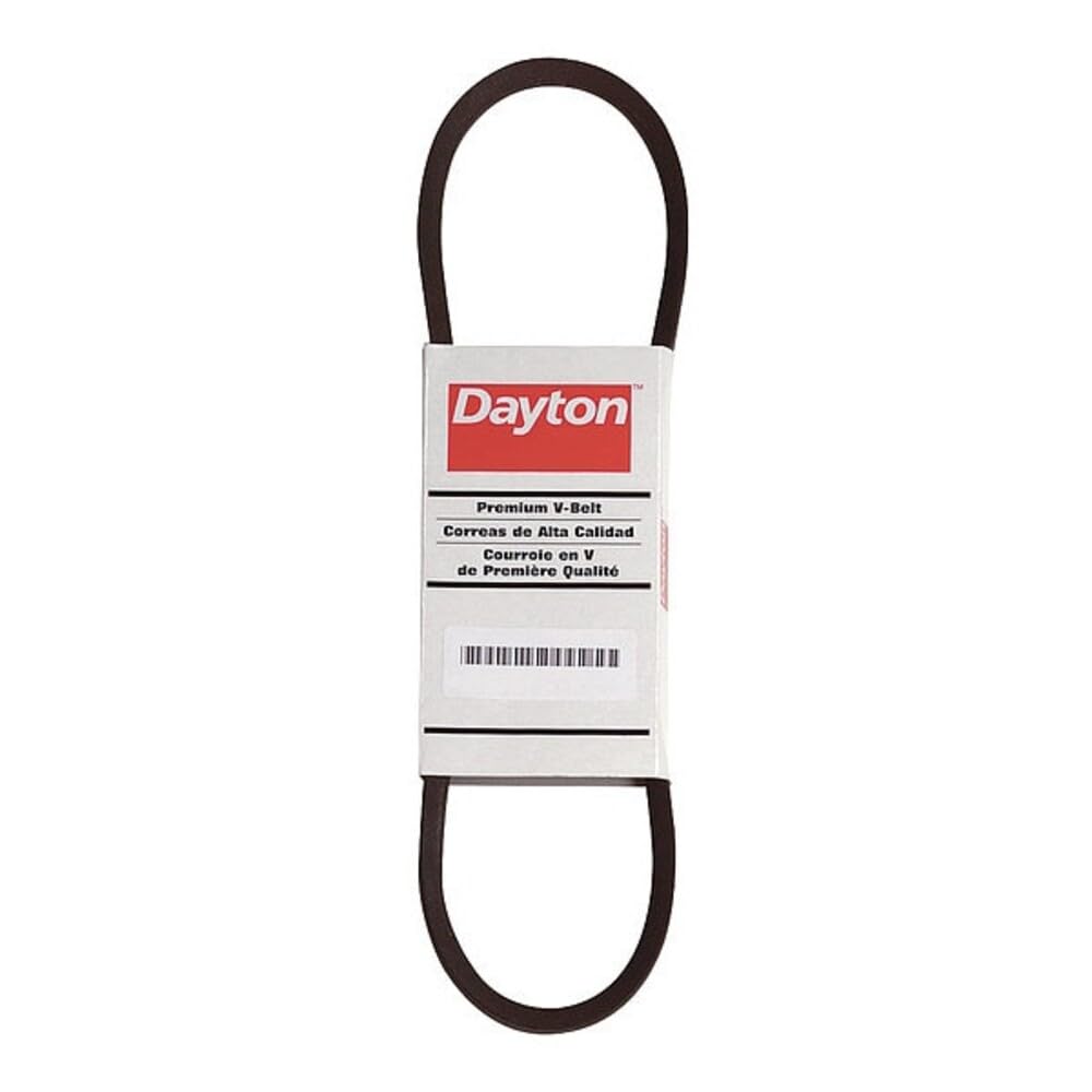 BX42 Cogged Classical V-Belt, 45" Outside Length, 21/32" Top Width