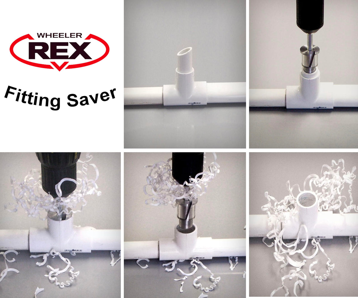Wheeler-Rex 19025 Schedule 80 Fitting Saver Kit, 1/2", 3/4", 1"