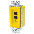 Yellow GFCI Module, 20A 120VAC, Mfr: GFMST20-A