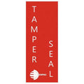 Enpac 13-TS Tamper Seal Label, Legend "TAMPER SEAL", 2" Width x 7" Height, White on Red