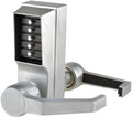 Kaba LR1011-26D-41 L1000-Series Cylindrical Mechanical Lock Satin Chrome Right Hand Combination Entry