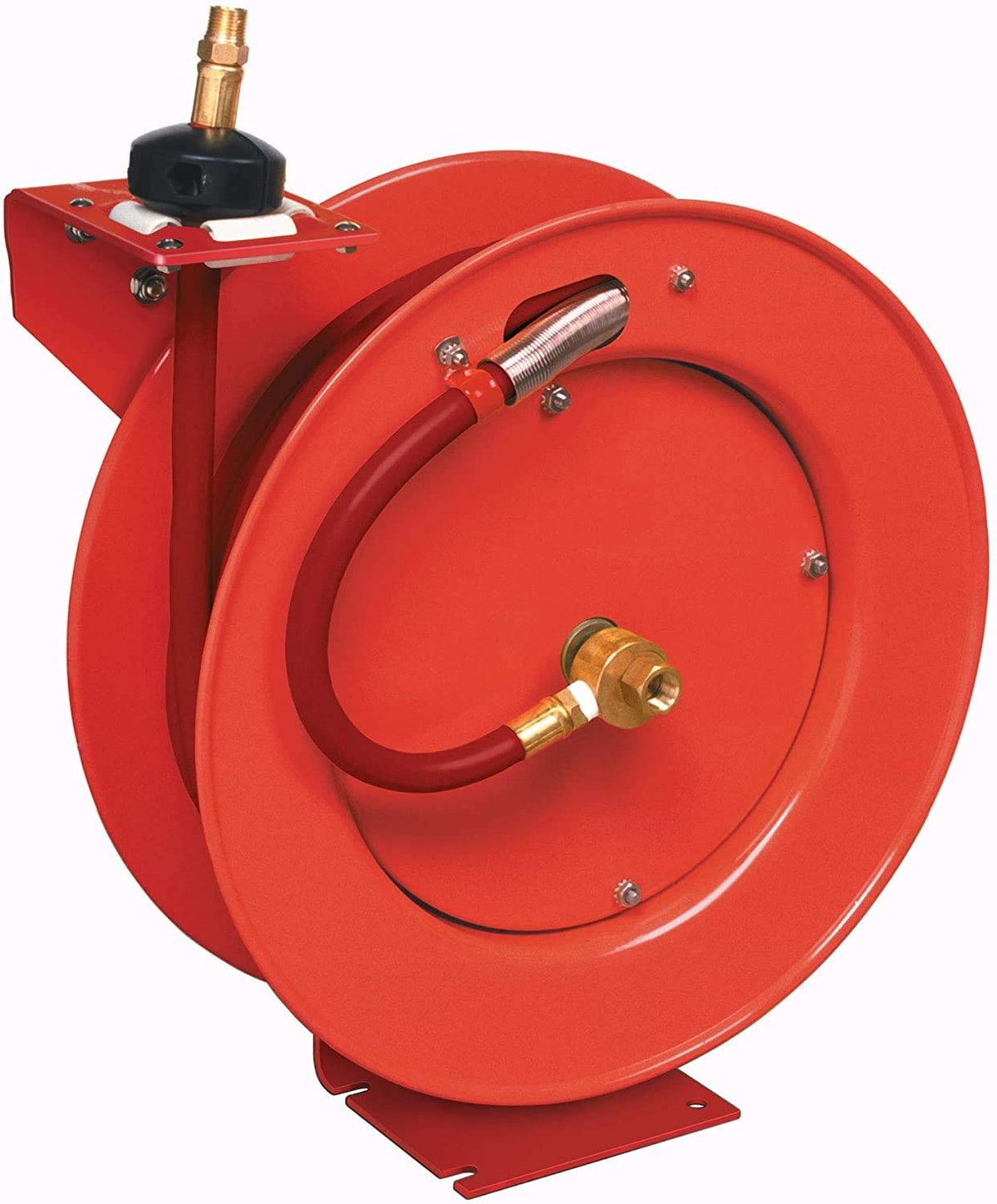 Lincoln 83753 Value Series Air/Water Retractable Hose Reel, 50' x 3/8" Hose, 300 PSI