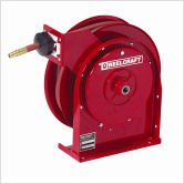 Reelcraft 4625 OLP 0.38" x 25', 300 psi, Premium Duty Air / Water Reel with Hose