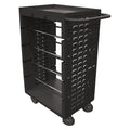 Durham 14 Gauge Steel Rod Mobile Wire Spool Rack with 1-1/2" Lip On, Gray, 1200 lbs Load Capacity, 46" Height, 26" Width