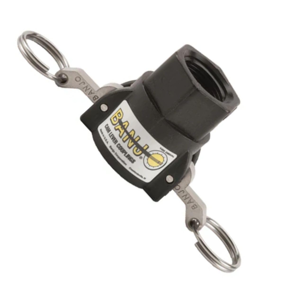 Banjo 200D 2" Poly Cam Lever Female Coupler, 2" Female NPT