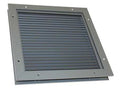 Door Louver, 18-1/8" H x 22-1/4" W, Steel