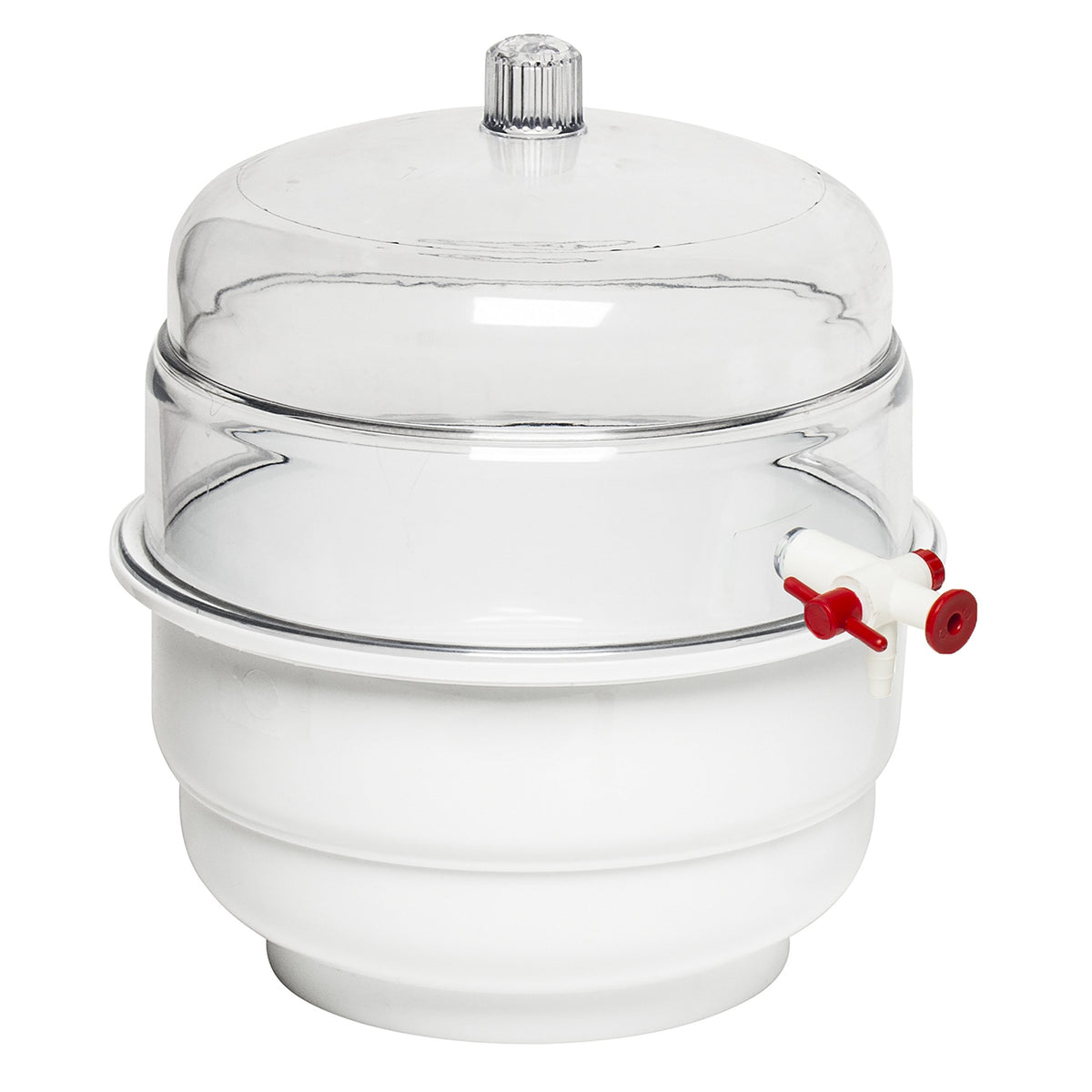 Bel-Art Scienceware Polypropylene Bottom Space Saver Vacuum Desiccator