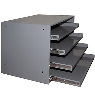 Durham Slide Cabinet, 4-Drawer, 20" x 15-3/4" x 15"