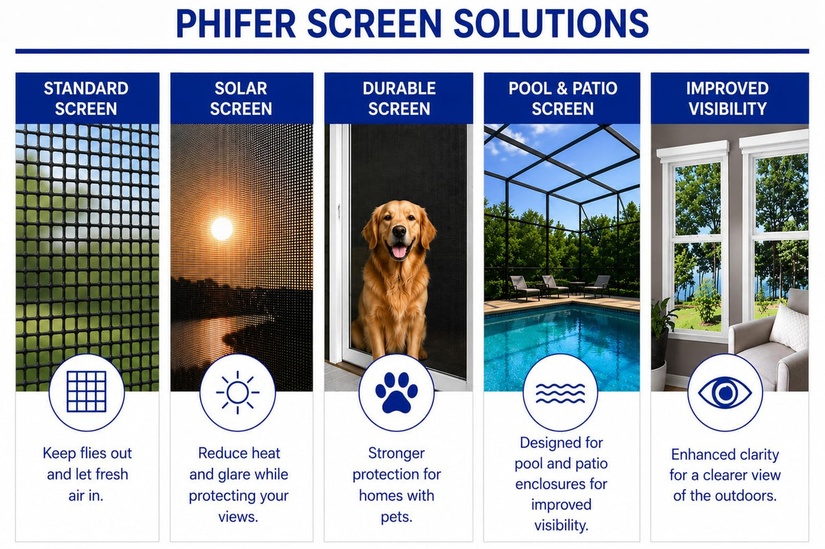 Phifer TuffScreen, Black