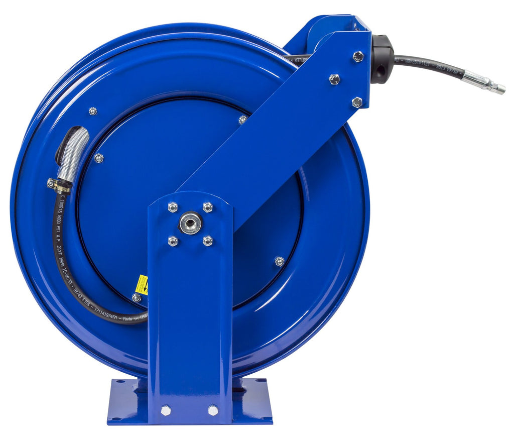 Coxreels THP-N Supreme Duty Spring Rewind Hose Reel for grease/hydraulic oil: 5000 PSI