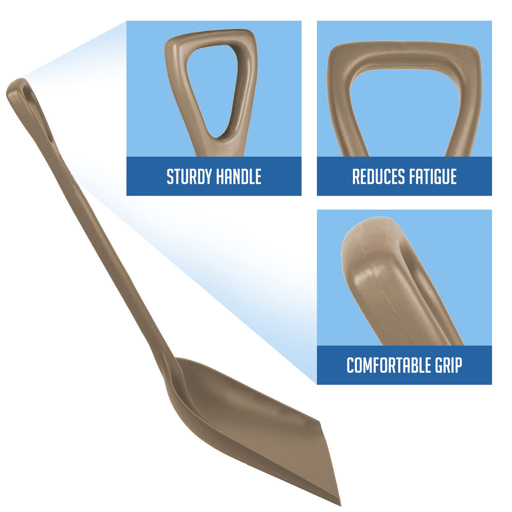 Remco Seamless Hygienic Shovel - BPA-Free, Food-Safe, Commercial Grade Kitchen and Gardening Accessories