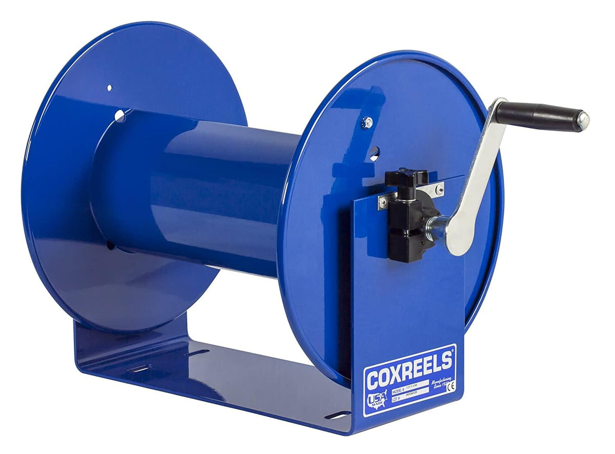 Coxreels 112-3-50 Compact Hand Crank Hose Reel, 300 PSI, Reel Only