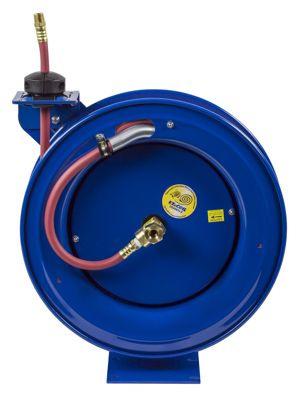 EZ-Coil Performance Safety Hose Reel, 300 psi, Hose Included, 1/4" Hose ID, 25' Length