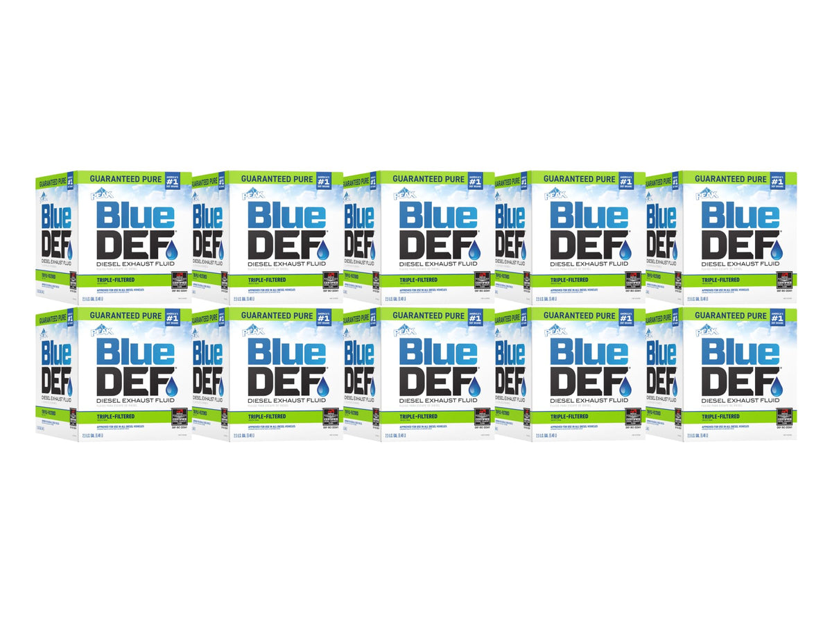 BlueDEF DEF002 Diesel Exhaust Fluid - 2.5 Gallon Jug (10)