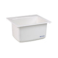 Mustee 10 Utility Sink, 22-Inch x 25-Inch, White
