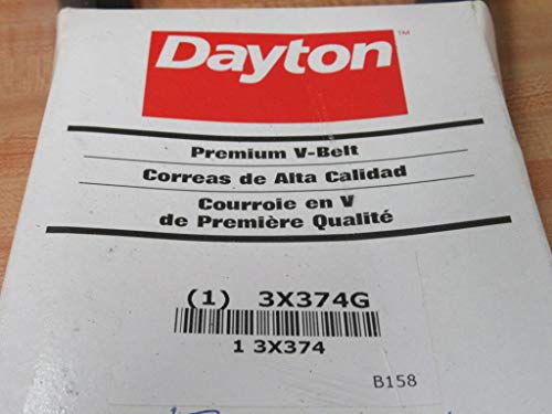 Dayton 3X374G B158 V-Belt 3X374
