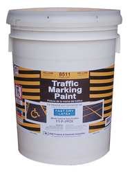 Traffic Marking Paint, Yellow, 5 gal