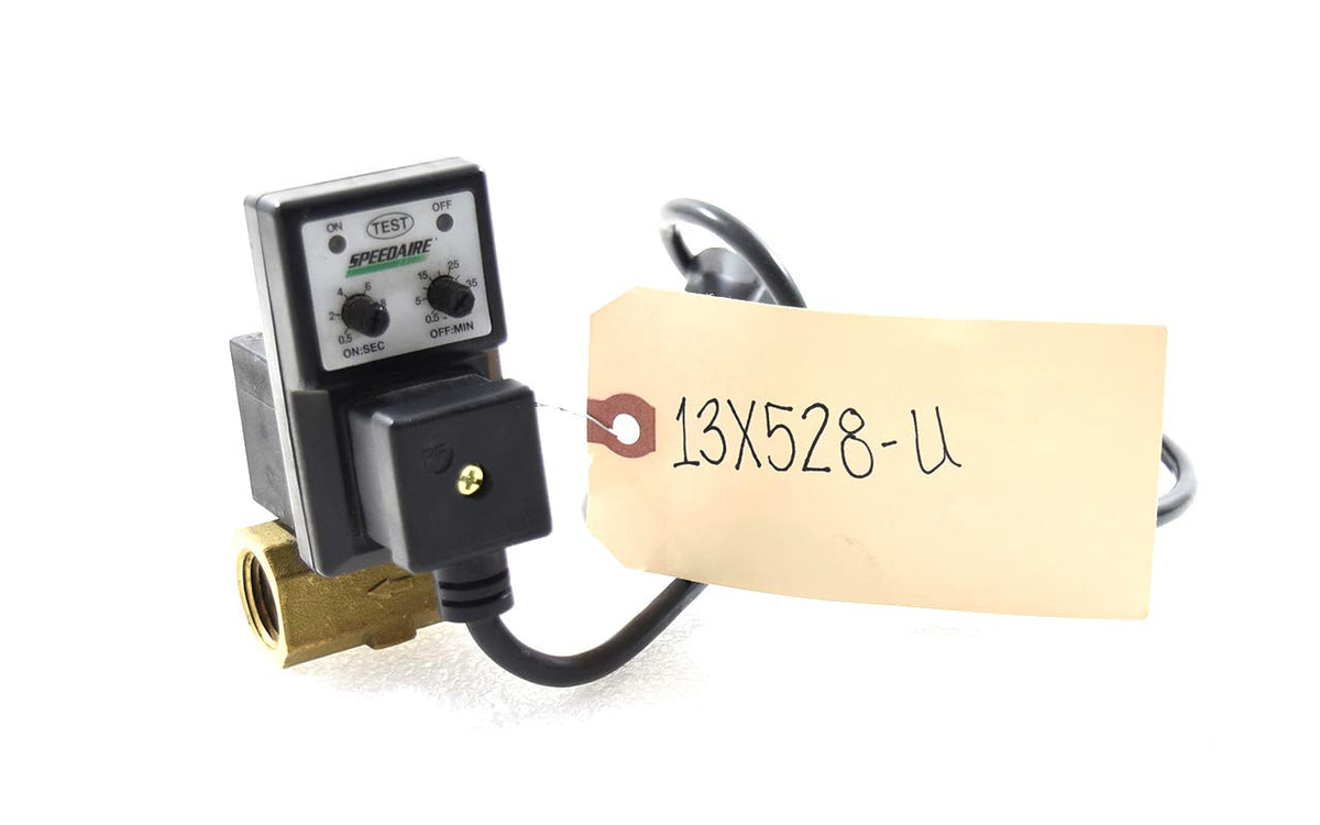 Auto Drain Valve, 100-120V, 1/2 In.