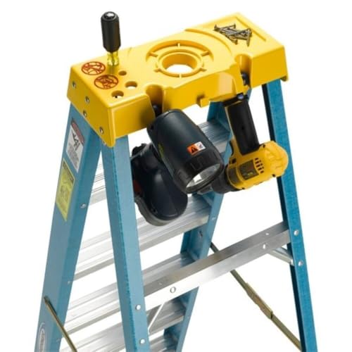 Werner 250-Pound Duty Rating Type I Fiberglass Stepladder