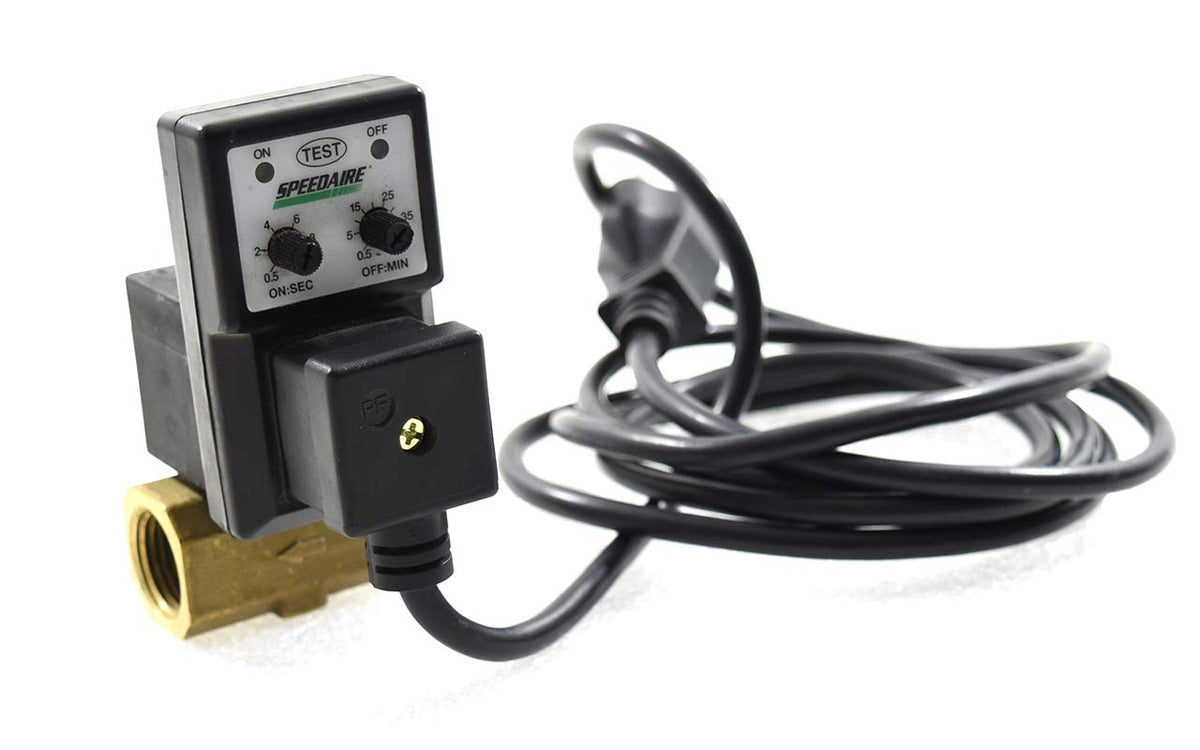 Auto Drain Valve, 100-120V, 1/2 In.