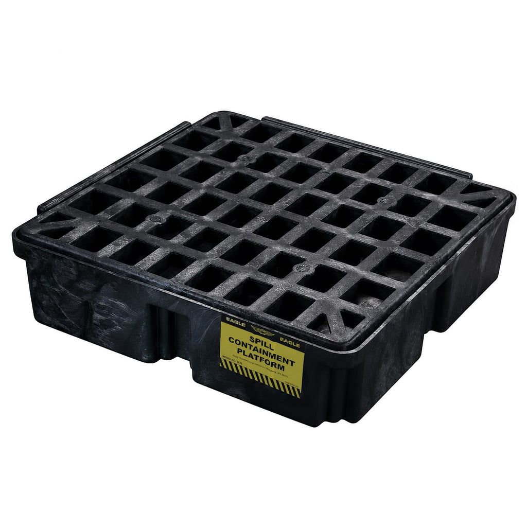 Eagle Modular Spill Containment Platform with Forklift Pockets, Secondary Containment, Made in USA