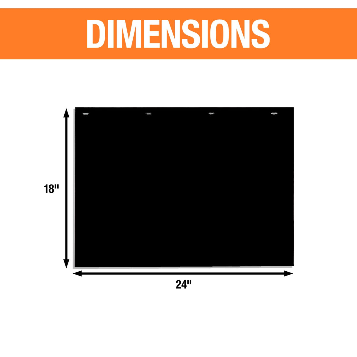 Buyers Products Polymer Mud Flaps