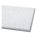 Armstrong Fissured Ceiling Tiles, Angled Tegular 0.94 Inch, 24 x 24 x 0.63 Inches, White, 16 per Carton