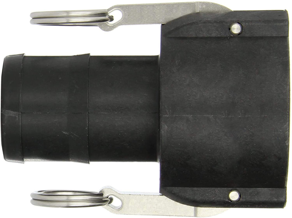 Banjo Corp 200C Polypropylene Cam & Groove Fitting, 2 inches Female Coupler x Hose Shank (Single pack)