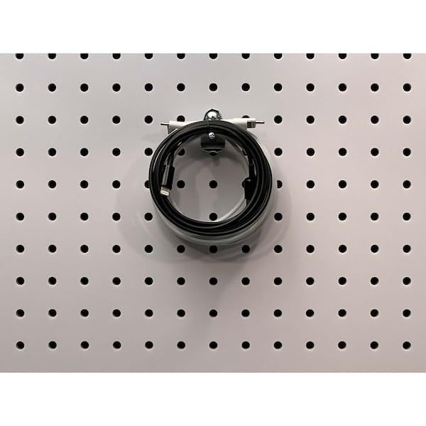 Triton Products Steel Pegboard Hooks - Heavy Duty Single Rod 10-Pack Durahook, Fits 1/8 Inch and 1/4 Inch Duraboards and Pegboards